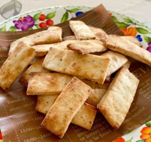 酒粕のスパイークラッカー