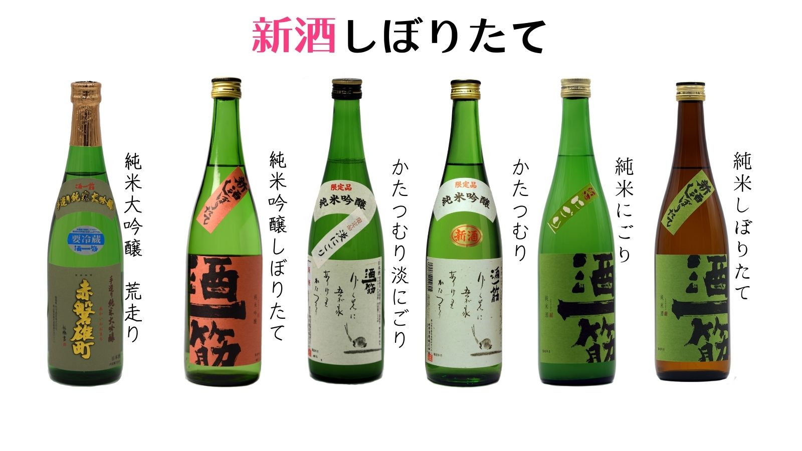 「酒一筋」新酒情報